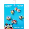 Crocs Unisex Mickey and Friends PVC 5li paket ayakkabı askısı, çok renkli, Çok renkli, Ölçü Birimi