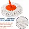 Macromax Force Pedallı Otomatik Temizlik Seti, Döner Mekanizmalı 360 Başlıklı Mikrofiber Paspas