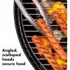 OXO Good Grips Paslanmaz Çelik Uzun Barbekü Maşası, Dahili Şişe Açacaklı 47,5 cm - Sosis, Sebze ve Daha Fazlası İçin