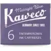 Kaweco 10000258 Dolmakalem Kartuş, gece yarısı mavisi