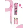 SERVE Deep Versatil Kalem, Silgi ve Kalem Ucu 0,7mm 3lü Set - Şeker Pembe