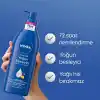 NIVEA Besleyici Vücut Sütü 400 ml, Kuru ve Çok Kuru Ciltler, 72 Saat Yoğun Nemlendirici,Badem Yağı