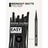 Flormar Mat Likit Kalem Eyeliner (SİYAH) - Midnight Matte Eyeliner - 001 Black - 8690604532292