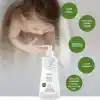 INCIA%100 Doğal Organik Sertifikalı Bebek ve Çocuk Jel Şampuanı Saç Vücut Lavanta Konak Önleyici 350 ml