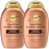 OGX Brazilian Keratin Smooth Şampuan, 385 ml, 2li Paket