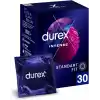 Durex Intense 30lı Uyarıcı Jelli Ve Tırtıklı Prezervatif, Düz, Kokusuz, Lateks