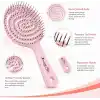 Nascita Pro 3D Flexi Kontrol Açma Tarama Saç Fırçası Pembe - 40