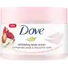 Dove Vücut Peelingi Nar Çekirdeği ve Shea Yağı 225ml Beyaz