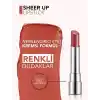 Flormar Nemlendirici Parlak Ruj- Sheer Up Lipstick - 022 Daring Whisper - 8682536097949