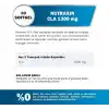 Nutraxin Tonalin CLA 1300 mg | Konjuge Linoleik Asit | Kas Kütlesi Koruyucu | 60 Yumuşak Kapsül