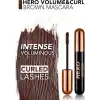 Hero Volume & Curl Yoğun Hacim Veren Nemlendirici Etkili Kahverengi Maskara