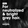 LOréal Professionnel Paris Serie Expert Silver Çok Açık Sarı, Gri ve Beyaz Saçlar için Renk Dengeleyici Mor Şampuanı 300 ml