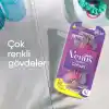 Gillette Venus Comfort Colours Kadın Tıraş Bıçakları, 6 Kadın Tıraş Bıçakları