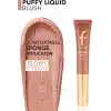 Puffy Liquid Nemlendirici Etkili & Parlak Bitişli Sünger Aplikatörlü Likit Allık
