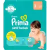 Prima Bebek Bezi Aktif Bebek 3 Beden 34 Adet Standart Paket