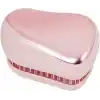Tangle Teezer Compact Styler Pink Matte Chrome Saç Fırçası - Seyahat ve Çanta Boy Tarak