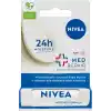 NIVEA Med Repair Dudak Bakım Kremi, 24 Saat Nem,Doğal Yağlar ile Çatlamış Dudak Bakım,SPF 15 (4,8 ml)
