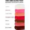 Cream Co. Nemlendirici Parlatıcı 3in1 Lip Balm, Dudak Bakım, Black Cherry Bordo, Hyaluronik Asit Seramid