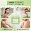 Maruderm Pirinç Suyu Vücut Peelingi – AHA & Hyalüronik Asit ile Arındırıcı ve Yoğun Nemlendirici Peeling, Shea Yağı ile, 250 ML