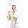 Letscrub Süper Esnek Yeşil Banyo Lifi Tüm Cilt Tiplerine Uygun Duş Lifi Unisex 20x30 Cm