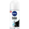 NIVEA Kadın Roll On Deodorant Black & White Invisible Pure 48 Saat Anti-perspirant Koruma (50 ml)