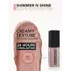 Shimmer & Shine Yoğun Işıltılı Likit Metalik Göz Farı