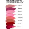 Cream Co. Allık Ruj Göz Farı Glow Tint Rich Berry, Nemlendirici Makyaj, 502 Bordo, Hyaluronik Asit Peptit