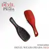 Tangle Teezer The Devil Wears Prada Ultimate Detangler Kırmızı Chrome Saç Fırçası Tarak Mini Boy