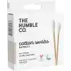The Humble Co. Humble Brush Bamboo Cotton Swabs%100 Ekolojik Kulak Çubuğu 100 Adet White