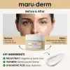 Maruderm Pirinç Özlü Aydınlatıcı & Nemlendirici Krem – Seramid & Hyaluronik Asit ile Pürüzsüz ve Parlak Görünüm İçin Yüz Kremi, 50 ML