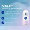 NIVEA Kadın Roll-on Deodorant Double Effect 50ml, 72 Saat Anti-perspirant Koruma, Alkolsüz, Pürüzsüz Koltuk Altı