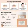 Maruderm Retinol%0.3 Yaşlanma Karşıtı Gece Kremi – Kırışıklık Karşıtı Yenileyici Yüz Kremi, Seramid & Peptit Kompleksi ile, 50 ML