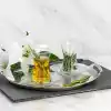 Lav Derin 6lı Çay Tabağı, Cam