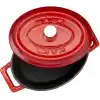 Lava Metal Oval Mini Tencere, Kırmızı