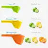 Dreamfarm Fluicer Katlanır Pratik 23cm Narenciye Sıkacağı, Yeşil