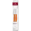 Victorinox 6.7699.2C1 Swiss Classic 2li Soyma Bıçağı Set, Turuncu