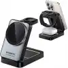 Rocoren 3‘ü 1 Arada iPhone Airpods Apple Watch MagSafe Uyumlu Kablosuz Şarj Cihazı Stand