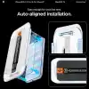 Spigen iPhone 18 Pro / 17 Pro / 17/16 Pro ile Uyumlu Ekran Koruyucu Cam Kolay Kurulum Glas.tR EZ Fit (2 Adet) - AGL07928