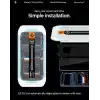 Spigen iPhone 17 Pro / 17/16 Pro ile Uyumlu Hayalet Ekran Koruyucu Cam Kolay Kurulum Glas.tR EZ Fit Privacy HD (2 Adet) - AGL07929