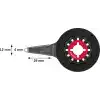 Bosch 1x PRO ALI 12 SC Dolgu Malzemeleri Bıçağı (Silikon, Silikon, Genişlik 12 mm, Professional Aksesuar Çok Fonksiyonlu Makine)