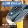 ESTWING Sure Strike Delme/Çatlak Çekiç - Fiberglas Kulplu ve Kaymaz Minder Kavramalı 2LB Kızak - MRF2LB