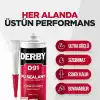 Derby D91 PU Mastik Plastik Kartuş Beyaz - 280ml