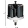 Bosch Professional Accessories Delik Açma Testeresi Seti, Yeşil, 7 Adet