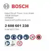Bosch 2608601238 ayırma diski düz Expert for Metal A 30 T BF 355 mm 2,8 mm