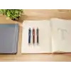 Rotring TIKKY RETRO MEKANIZMALI KKALEM METALİK KIRMIZI 0.7 MM
