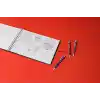 Rotring TIKKY RETRO MEKANIZMALI KKALEM METALİK KIRMIZI 0.7 MM