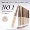 Peripera Renklendirici ve Sabitleyici Kaş Maskarası Speedy Skinny Brow Mascara 09 Milky Ash