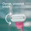 Gillette Venus Extra Comfort Tropical Kullan At Tıraş Bıçağı, 3‘li Paket
