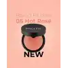 Note Cosmetics Baked Blusher 06 Hot Rose Işıltılı Fırınlanmış Toz Allık