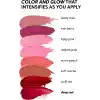 Cream Co. Allık Ruj Göz Farı Glow Tint Deep Red, Nemlendirici Makyaj, 501 Kırmızı, Hyaluronik Asit Peptit